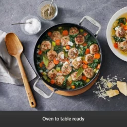 All-Clad HA1 Hard Anodized Nonstick 6 Qt. Dutch Oven With Acacia Wood Trivet & Spoon -Food Prep Tools Shop 71px2uplc6l. ac sl1000