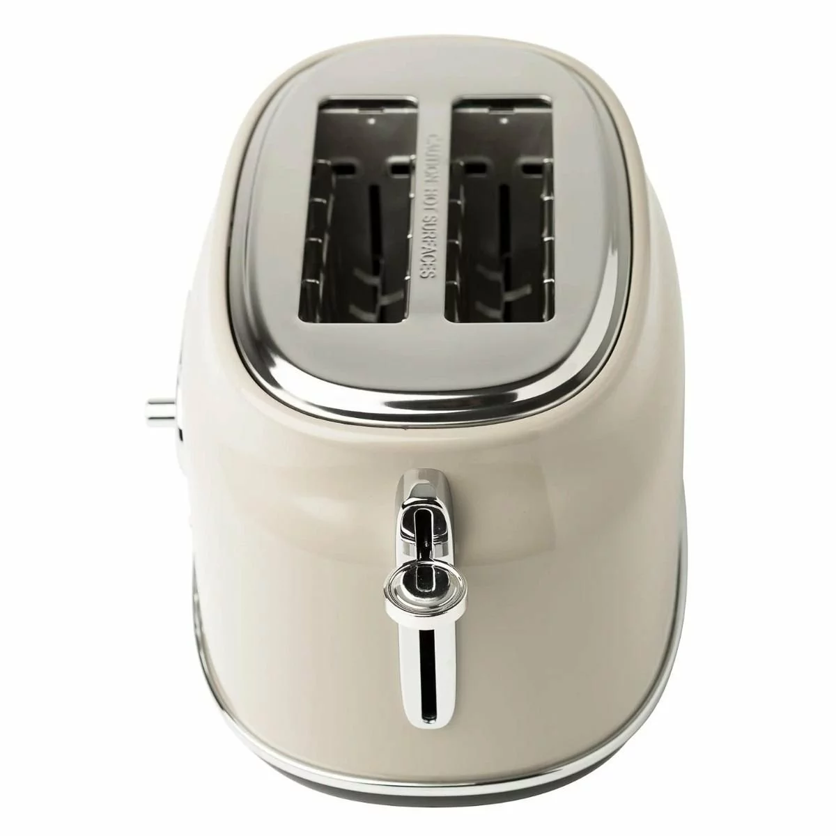 Haden Dorset 2-Slice Stainless Steel Toaster | Putty Beige 4 Haden Dorset 2-Slice Stainless Steel Toaster | Putty Beige - Image 2
