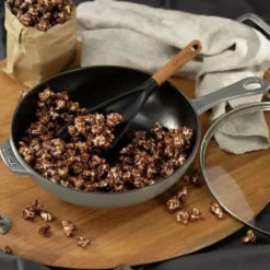 Staub 2.9 Qt Cast Iron Daily Pan | Graphite Grey -Food Prep Tools Shop 750044543 1