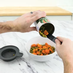 Tovolo Can-Do Can Strainer -Food Prep Tools Shop 81 34471 can do can strainer use 1