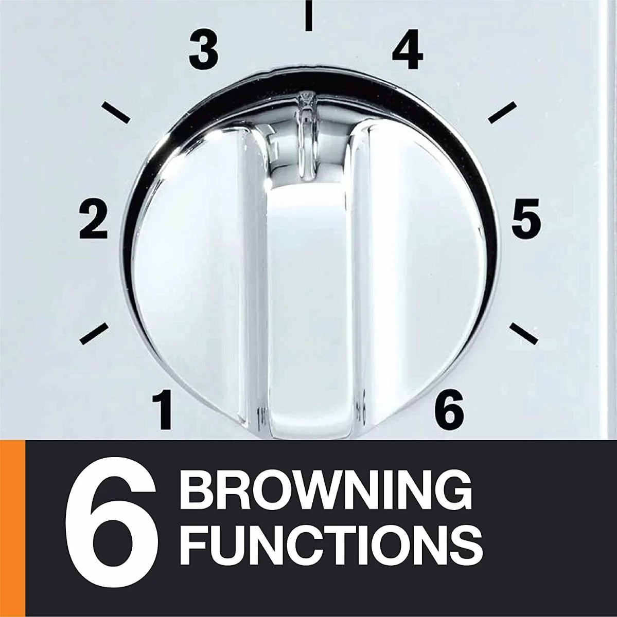 Krups 2-Slice Breakfast Toaster | Brushed Chrome & Stainless Steel 6 Krups 2-Slice Breakfast Toaster | Brushed Chrome & Stainless Steel - Image 4