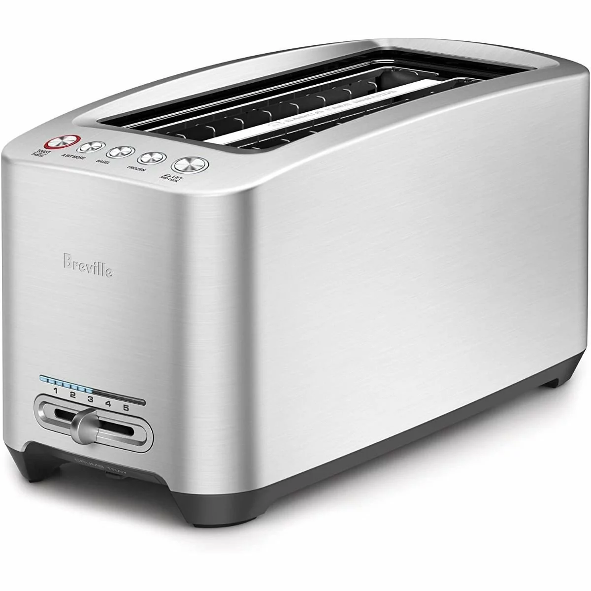Breville Smart Long Slot Toaster | Brushed Aluminum 3 Breville Smart Long Slot Toaster | Brushed Aluminum