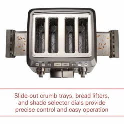 Wolf Gourmet 4-Slice Toaster | Silver Knobs -Food Prep Tools Shop 91 q7ytfx l. ac sl1500