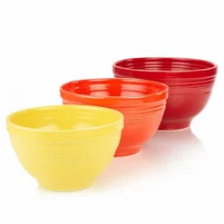 Fiesta® Mixing Bowls Set | 3-Piece Baking Set (Bright Colors)