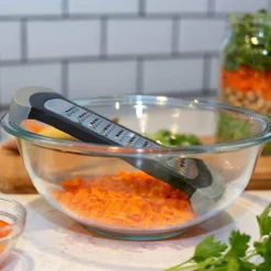 Microplane Extra Coarse Mixing Bowl Grater | Grey/Black -Food Prep Tools Shop a1djxvq2dal. ac sl1500