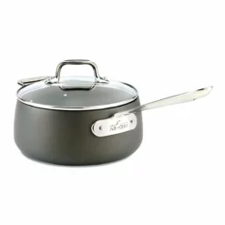 All-Clad HA1 Hard Anodized Nonstick Saucepan & Lid | 3.5 Qt.