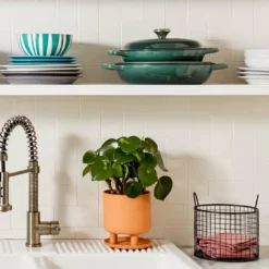 Le Creuset 3.5 Qt. Signature Braiser With Stainless Steel Knob | Artichaut -Food Prep Tools Shop art