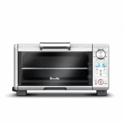 Breville The Mini Smart Oven With Element IQ Countertop Toaster Oven | Brushed Stainless Steel