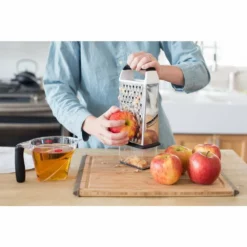 OXO Box Grater -Food Prep Tools Shop box grater stainless steel with container 1057961