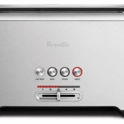 Breville The A Bit More 4-Slice Toaster | Brushed Stainless Steel -Food Prep Tools Shop breville bit more toaster 4 slice stainless steel bta730xl 03