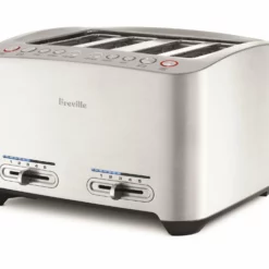 Breville Die-Cast 4-Slice Smart Toaster | Brushed Stainless Steel