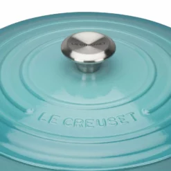 Le Creuset 2.25 Qt. Signature Enameled Cast Iron Braiser With Stainless Steel Knob | Caribbean Blue 11 Le Creuset 2.25 Qt. Signature Enameled Cast Iron Braiser With Stainless Steel Knob | Caribbean Blue -Food Prep Tools Shop carmain4