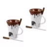 Swissmar Chocolate Fondue Set For Two 1 Swissmar Chocolate Fondue Set For Two -Food Prep Tools Shop chocolate fondue for two