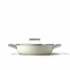 SMEG 4 Qt. Nonstick Deep Pan With Lid | Cream 1 SMEG 4 Qt. Nonstick Deep Pan With Lid | Cream -Food Prep Tools Shop ckfd2811crm