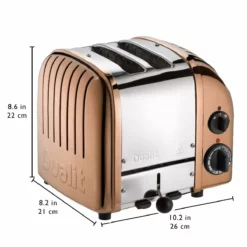 Dualit NewGen Classic 2-Slice Toaster | Copper -Food Prep Tools Shop copper5