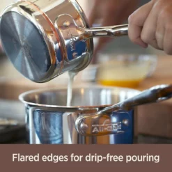 All-Clad Copper Core 5-Ply Bonded Stainless Steel Saucepan | 2 Qt. -Food Prep Tools Shop coppercore4 4