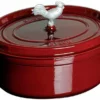 Staub 5.75 Qt. Oval Coq Au Vin Cocotte/Dutch Oven | Grenadine