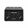 Cuisinart 4-Slice Compact Toaster | Black -Food Prep Tools Shop cpt142bk