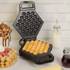 Cucina Pro CucinaPro Bubble Waffler | Black 15 Cucina Pro CucinaPro Bubble Waffler | Black -Food Prep Tools Shop cucinapro 1446b 3