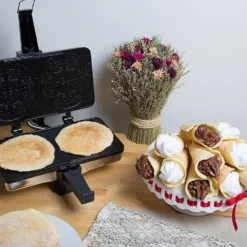 Cucina Pro CucinaPro Krumkake Baker -Food Prep Tools Shop cucinapro krumkake baker 220 02 lifestyle