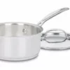 Cuisinart Chef's Classic Stainless Steel 1-Quart Saucepan With Lid -Food Prep Tools Shop cuisinart cookware cuisinart 1 quart saucepan with cover popup