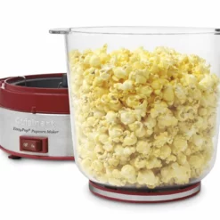 Cuisinart 16-Cup Popcorn Maker | Red -Food Prep Tools Shop cuisinart easypop popcorn machine and popcorn popper red cpm700 3 1