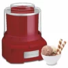 Cuisinart Frozen Yogurt/Ice Cream & Sorbet Maker | Red -Food Prep Tools Shop cuisinart frozen dessert machine red ice 21r 1
