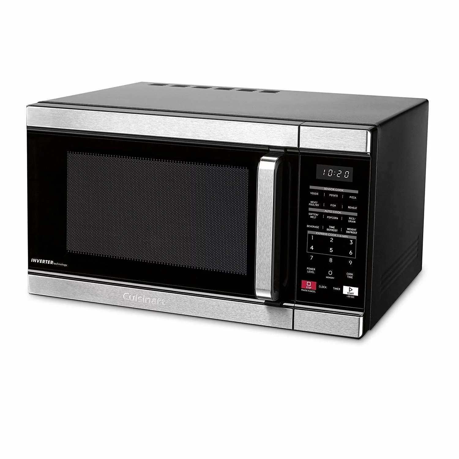 Cuisinart Stainless Steel Microwave With Sensor Cook & Inverter Technology 3 Cuisinart Stainless Steel Microwave With Sensor Cook & Inverter Technology