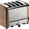 Dualit NewGen Classic 4-Slice Toaster | Copper -Food Prep Tools Shop dualit newgen toaster 4 slice copper 47440 product