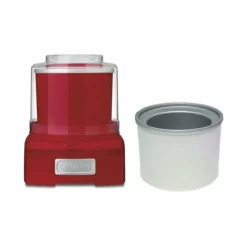 Cuisinart Frozen Yogurt, Ice Cream & Sorbet Maker + Extra Bowl | Red
