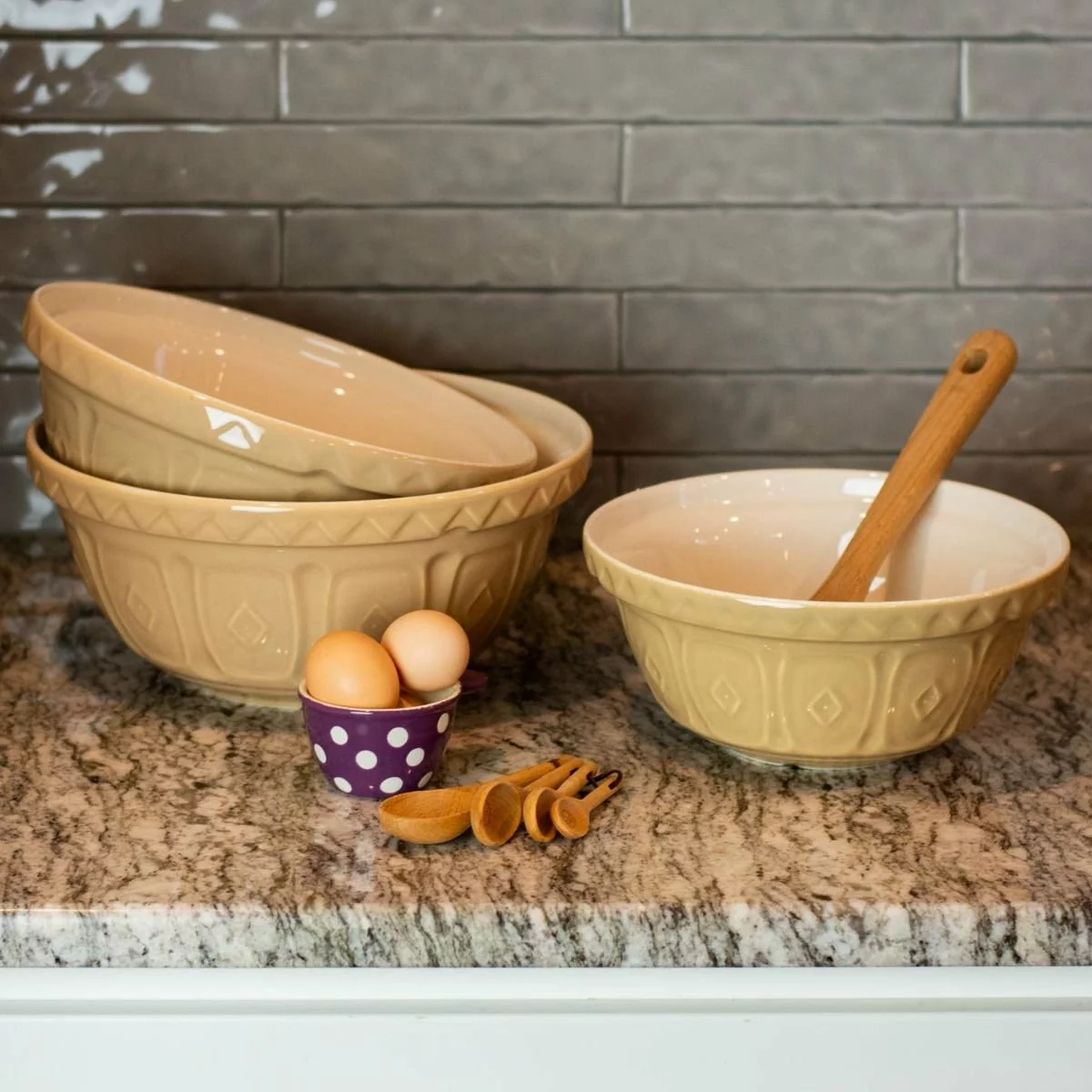 Mason Cash Cane Collection Mixing Bowl Set | Small 4 Mason Cash Cane Collection Mixing Bowl Set | Small - Image 2