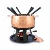 Swissmar Biel 11 Piece Fondue Set - Copper -Food Prep Tools Shop f66915 swissmar 11 piece fondue set copper