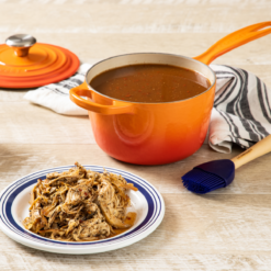 Le Creuset 1.75 Qt. Signature Enameled Cast Iron Saucepan With Stainless Steel Knob | Flame Orange -Food Prep Tools Shop flame