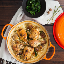 Le Creuset 2.25 Qt. Signature Enameled Cast Iron Braiser With Stainless Steel Knob | Flame Orange 13 Le Creuset 2.25 Qt. Signature Enameled Cast Iron Braiser With Stainless Steel Knob | Flame Orange -Food Prep Tools Shop flamelife1 1