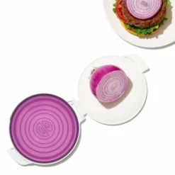 OXO Cut & Keep Silicone Onion Saver -Food Prep Tools Shop gg 11250100 2
