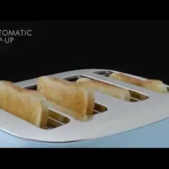 SMEG 2-Slice Toaster | Matte Black -Food Prep Tools Shop hqdefault 56 20