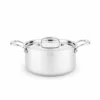 Heritage Steel Cookware Stainless Steel Sauce Pot With Lid | 4 Qt.