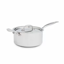 Heritage Steel Cookware 4 Quart Saucepan With Lid