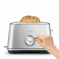 Breville The Toast Select Luxe Compact 2-Slice Toaster | Brushed Stainless Steel -Food Prep Tools Shop image 3 1