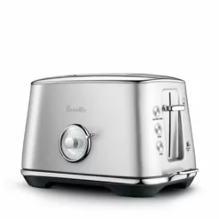 Breville The Toast Select Luxe Compact 2-Slice Toaster | Brushed Stainless Steel -Food Prep Tools Shop image 4 1