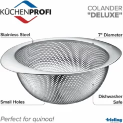 Frieling Deluxe Colander | 7" -Food Prep Tools Shop k2506002818 2