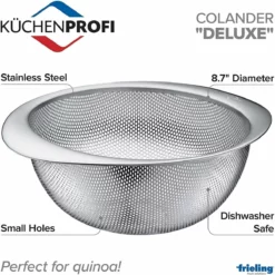 Frieling Deluxe Colander | 8.7" 10 Frieling Deluxe Colander | 8.7" -Food Prep Tools Shop k2506002822 2
