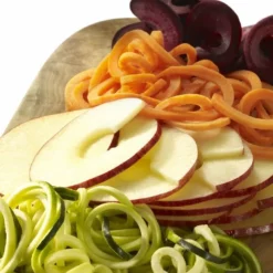 KitchenAid Spiralizer Attachment - Fits All KitchenAid Stand Mixer Models (Includes 2 Spiralizing Blades, 2 Slicing/Coring Blades, & 1 Peeling Blade) 10 KitchenAid Spiralizer Attachment - Fits All KitchenAid Stand Mixer Models (Includes 2 Spiralizing Blades, 2 Slicing/Coring Blades, & 1 Peeling Blade) -Food Prep Tools Shop kitchenaid ksm1apc spiralizer