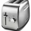KitchenAid 2-Slice Toaster With Manual Lift Lever | Brushed Stainless Steel