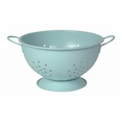 Danica Brands Now Designs By Danica Large Stainless Steel Colander | Matte Robins Egg