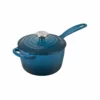 Le Creuset 1.75 Qt. Signature Enameled Cast Iron Saucepan With Stainless Steel Knob | Deep Teal -Food Prep Tools Shop ls2518 167dss