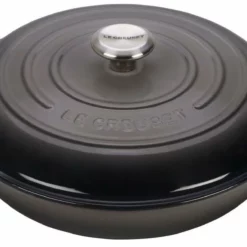 Le Creuset 3.5 Qt. Signature Enameled Cast Iron Braiser With Stainless Steel Knob | Oyster Grey