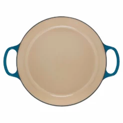 Le Creuset 5 Qt. Signature Braiser With Stainless Steel Knob | Deep Teal -Food Prep Tools Shop ls2532 327dss 4