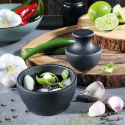 Frieling Manu Cast Iron Mortar & Pestle | 4" X 3" -Food Prep Tools Shop m076127 6