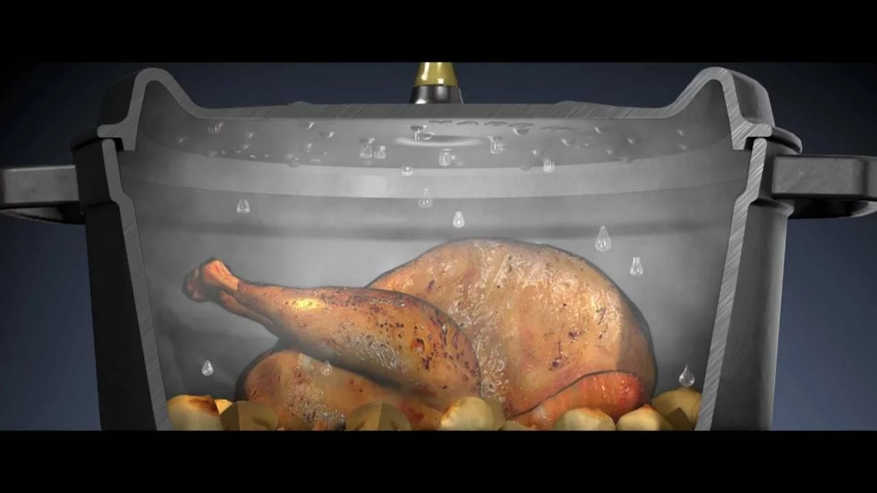 Staub 5 Qt Tall Cocotte | White 7 Staub 5 Qt Tall Cocotte | White - Image 5